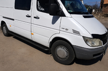Volkswagen LT 1995–2006 Premium Black sidosteg (2 st, rostfritt stål) foto 2