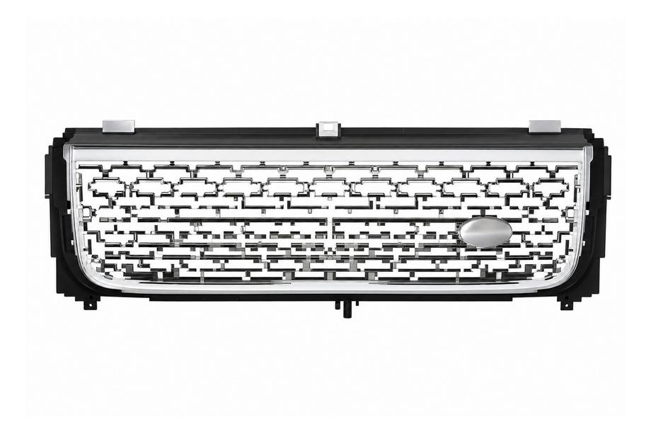 Range Rover III L322 2002–2012 Silverfärgad grill (2002-2004) Image