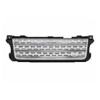 Silverfärgad kylgrill (facelift 2010→2013) Range Rover III L322 2002–2012