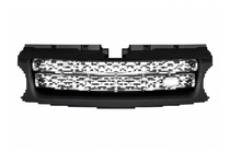 Range Rover Sport 2005–2013 Original silverfärgad grill, svart ram (2010-2012) foto 1