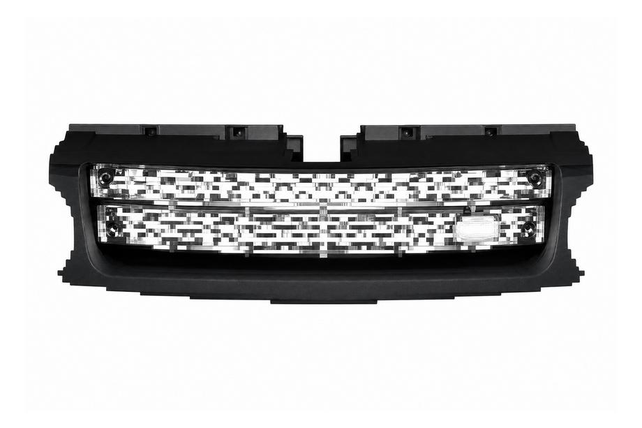 Range Rover Sport 2005–2013 Original silverfärgad grill, svart ram (2010-2012) Image