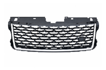Range Rover IV L405 2013–2021 SVO svart kylargrill med silverränder (2013) foto 1