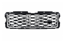 Range Rover IV L405 2013–2021 Svart grill med silverlister (facelift 2013→2018) foto 1