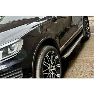 Sidosteg BlackLine (2 st, aluminium)