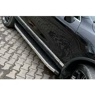 Sidosteg BlackLine (2 st, aluminium) foto 3