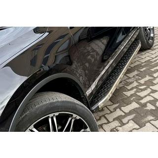 Sidosteg BlackLine (2 st, aluminium) Volkswagen Touareg 2002–2010 foto 3