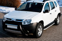 Dacia Duster 2008–2018 Sidosteg BlackLine (2 st, aluminium) foto 1