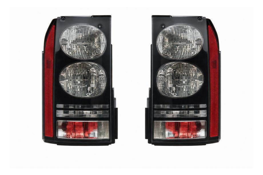 Land Rover Discovery III 2004–2009 Baklyktor, svart hus (2014) Image