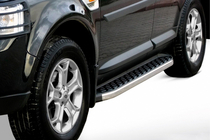 Range Rover III L322 2002–2012 Sidosteg BlackLine (2 st, aluminium) foto 1