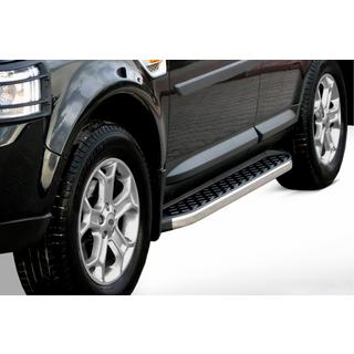Sidosteg BlackLine (2 st, aluminium) foto 1