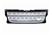Land Rover Discovery III 2004–2009 Kylargrill, svart ram / silverfärgat nät (2014) foto 1