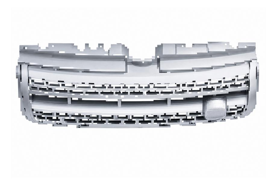 Range Rover Evoque 2012–2018 Silverfärgat kylargaller (2016) Image