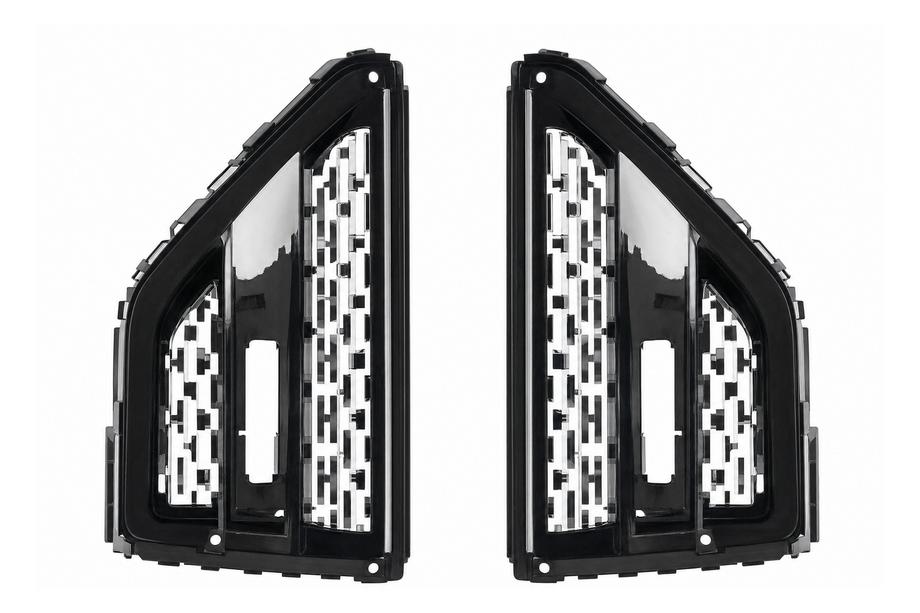 Land Rover Freelander II 2006–2014 Svart ventilationsöppningskåpa för framskärm (2010) Image