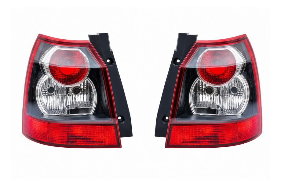 Land Rover Freelander II 2006–2014 Baklyktor röd/vit (2010) Image