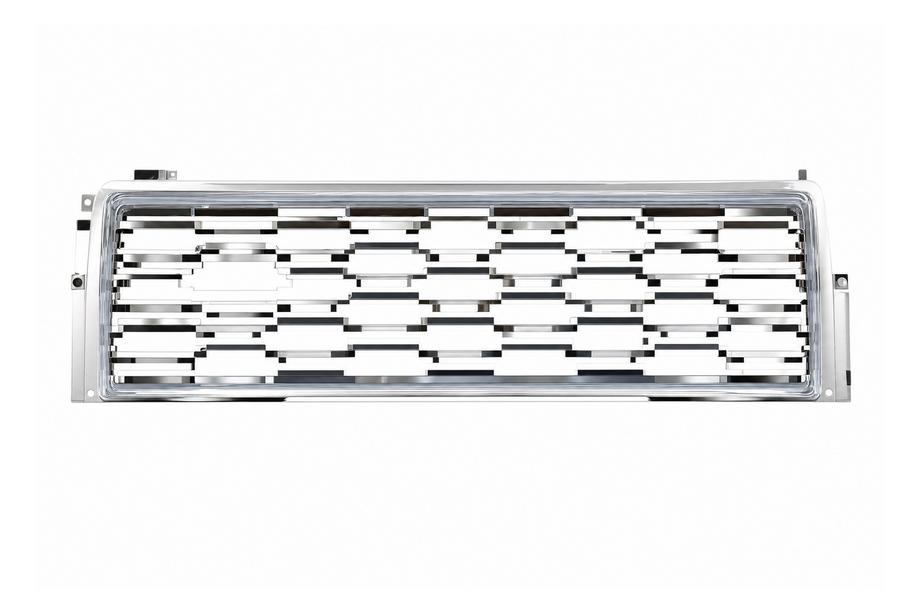 Land Rover Freelander II 2006–2014 Silverfärgad tuning kylargrill (2010) Image