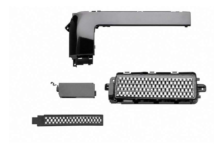 Land Rover Defender 2019– Listkit 007 blank svart V2 Image