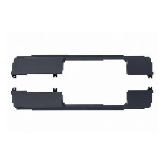 Tälock för bogseröglan i bakre stötfångaren med öppning för elektrisk dragkrok, blanksvart Land Rover Defender 2019–