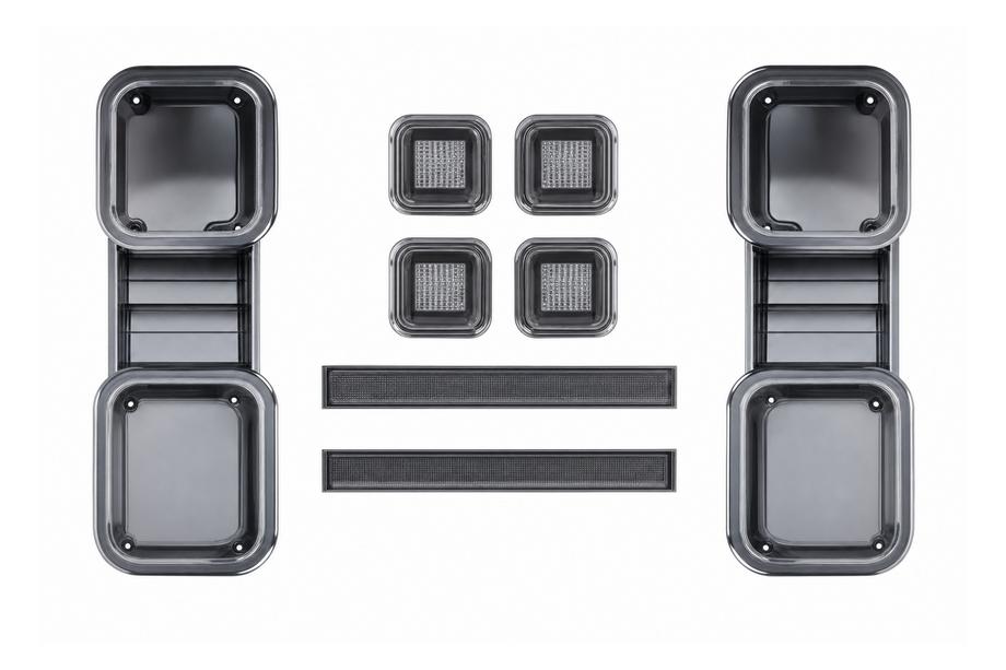 Land Rover Defender 2019– Röktonade bakljushus (set 6 st) Image