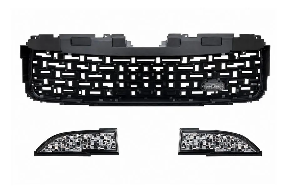 Land Rover Discovery Sport 2014– Svart grill + skärmgälar Image
