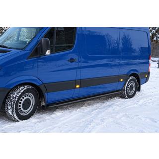 Premium Black sidosteg (2 st, rostfritt stål) foto 1