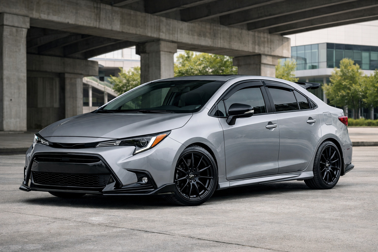 Urban styling för Toyota Corolla 2019+: vad monterar du först