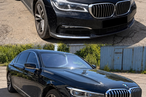BMW 7 Series G12 2015–2022: montering av facelift-kit på M760 2021 – vårt arbete