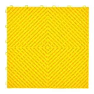 Modulplatta P/P (40×40×1,8 cm, gul)