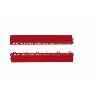 Monteringsskena för grillnät P/P (40x6x1,8 cm, röd)