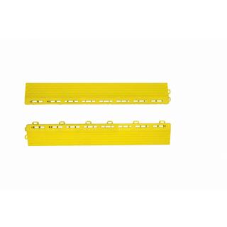Monteringsskena för grillnät P/P (40x6x1,8 cm, gul)