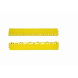 Monteringsskena för grillnät P/P (40x6x1,8 cm, gul)