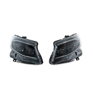 Strålkastare fram 2025 Design LED Black (för Vito, 2 st) foto 2