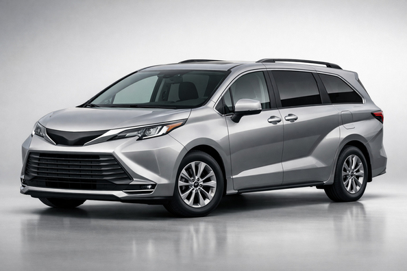 Test av Toyota Sienna (4:e generationen): familjeminivan för långa resor