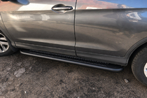 Honda CRV 2012–2016 Sidosteg KB001 Black (rostfritt stål) foto 3