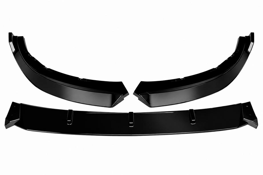 BMW 3-serien G20/G21 2018– Främre läppspoiler DPT (Base, 2020-2022, svart blank) Foto 2