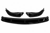 BMW 5-serien F10/F11 2010–2016 Främre lipspoiler DPT (För Base, F10, 2010-2016, blanksvart) foto 2