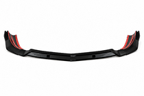 Mercedes A-class W177 2018– Frontlip spoiler DPT V-1 (svart högblank) foto 2