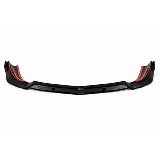 Frontlip spoiler DPT V-1 (svart högblank) foto 2