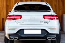 Mercedes GLC X253 2015–2022 DPT spoiler (svart högglans) foto 1