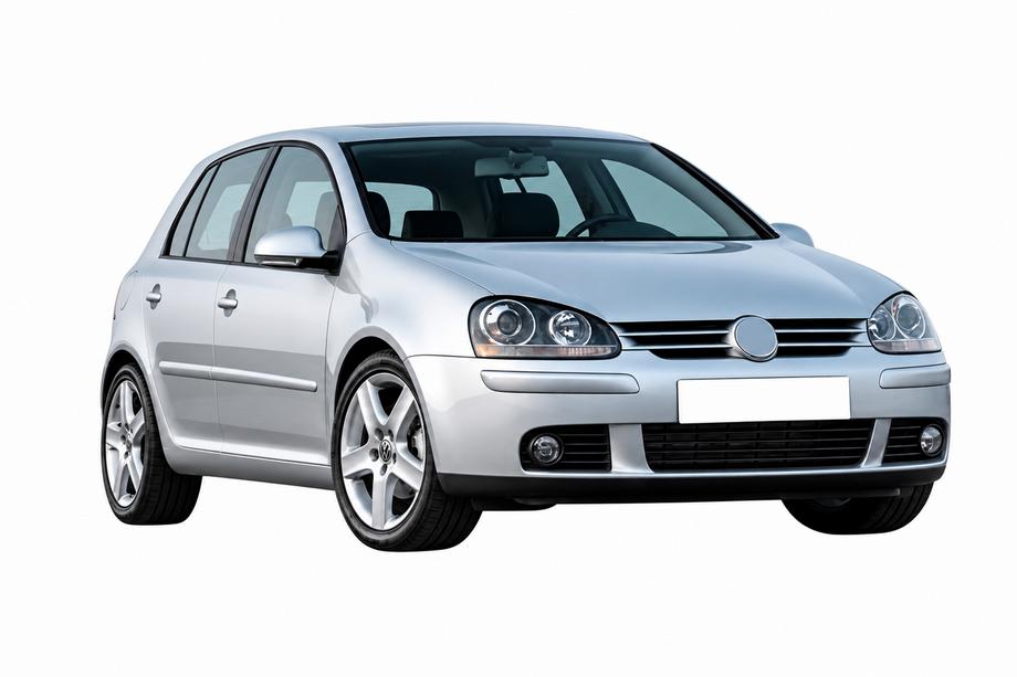 Volkswagen Golf 5 2003–2009 DPT främre stötfångarläpp (svart högglans) Image