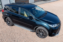 Toyota Rav 4 2013–2018 Sidosteg OEM V4 Silver (2016-2018, 2 st, aluminium) foto 2