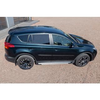 Sidosteg OEM V4 Silver (2016-2018, 2 st, aluminium) Toyota Rav 4 2013–2018 foto 4