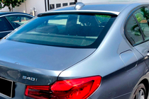 BMW 5-serien G30/G31 2017–2023 Övre spoiler DPT (för G30, blanksvart) foto 1