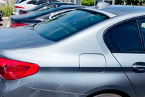 BMW 5-serien G30/G31 2017–2023 Övre spoiler DPT (för G30, blanksvart) foto 2