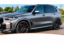 BMW X5 G05 2019–2026 Sidokjolstillägg DPT (2023+, blanksvart) foto 1