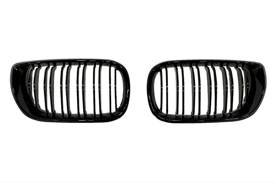 BMW 3-serie E46 1998–2006 Njurgaller M-Look DPT (1997-2001, svart högglans) Image