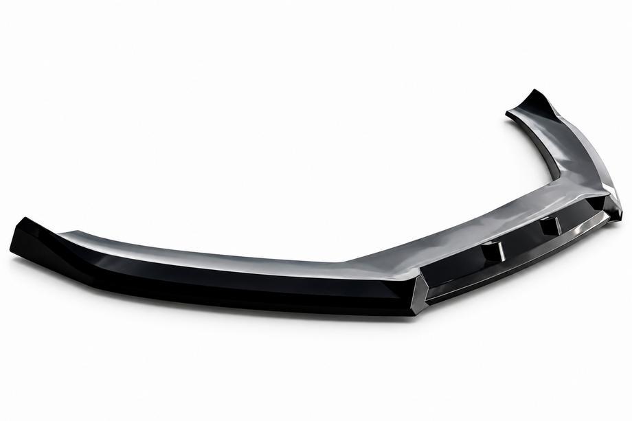 Audi A5 2007–2015 Frontlip till stötfångare Lip DPT V3 (2011-2015, svart blank) Foto 2