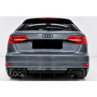 Bakdiffusor DPT (2016-2020, SD, svart högglans) Audi A3 2012–2020 foto 1
