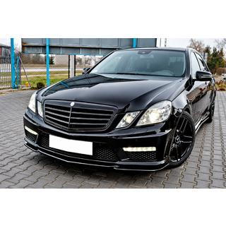 Främre läppspoiler DPT (för E63 AMG, 2009-2012, svart högglans) Mercedes E-class W212 2009–2016 foto 1