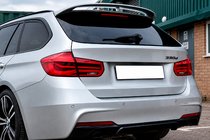 BMW 3-serien F30/F31 2012–2019 MP-Style spoiler (för F31, blanksvart) foto 1