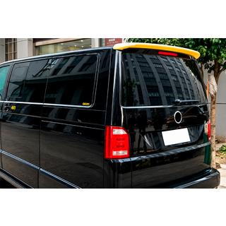 DPT-spoiler (baklucka, svart högglans) Volkswagen T5 Caravelle 2004–2010 foto 1